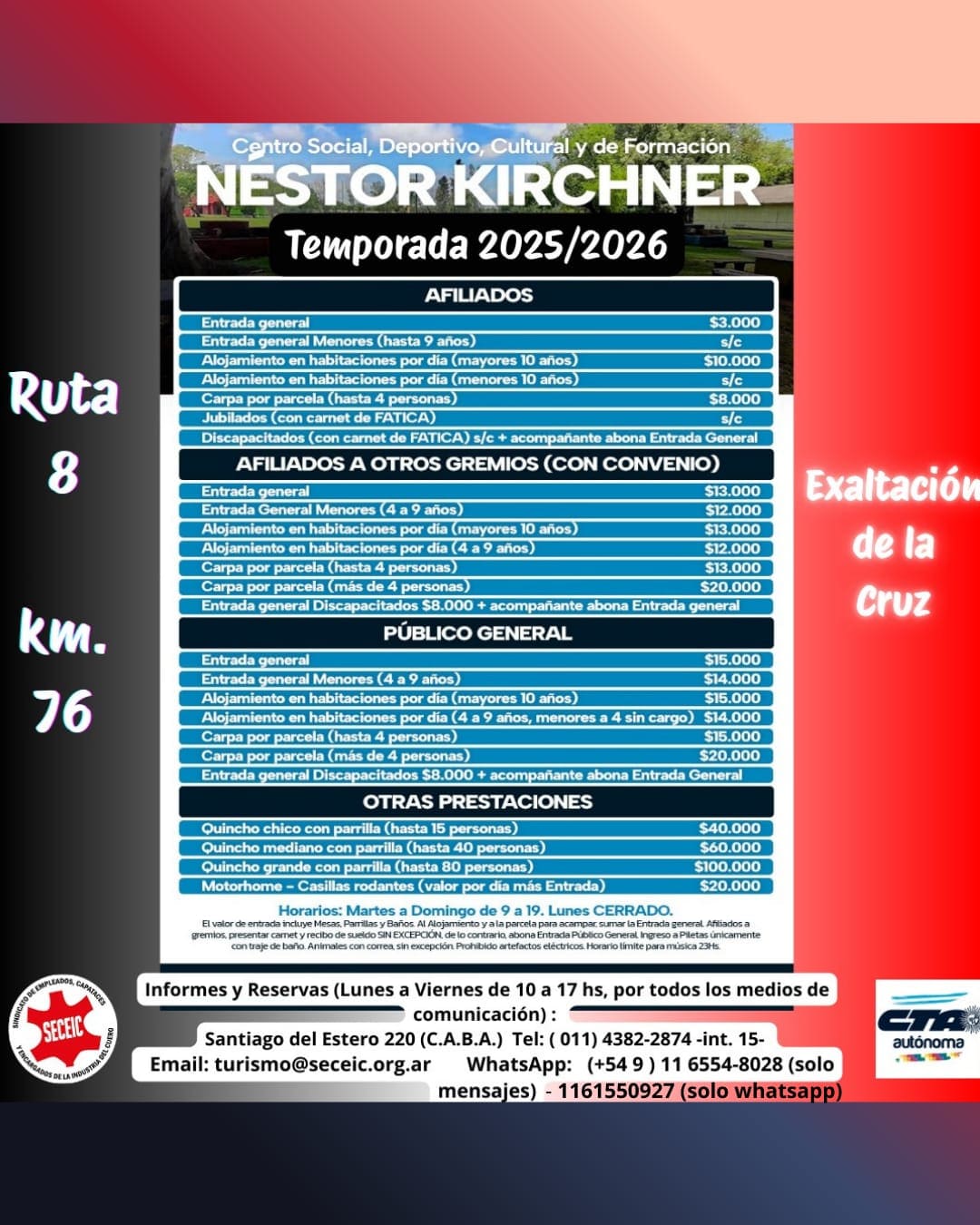 Centro Social Deportivo Cultural y de Formacion Nestor Kirchner 